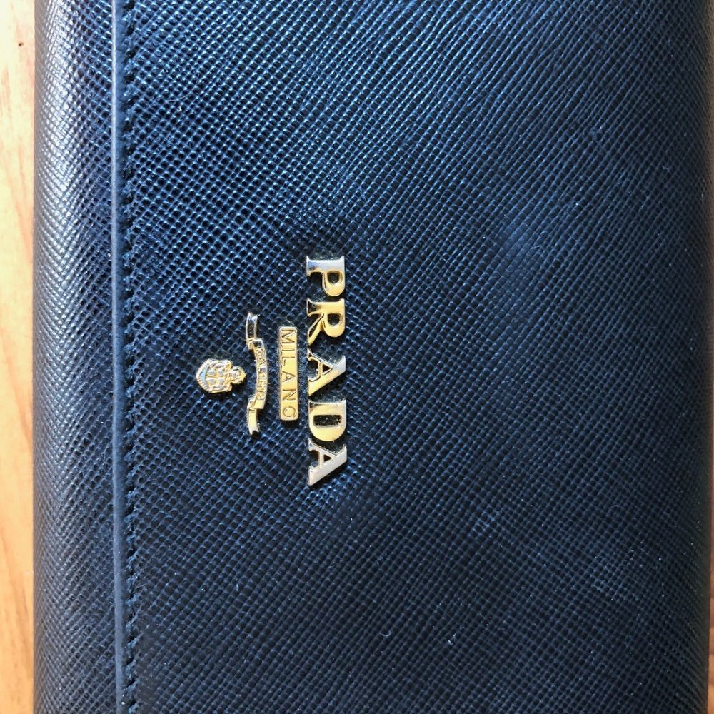 Prada Saffiano Wallet on Chain + Box, Card - Picture 6 of 13